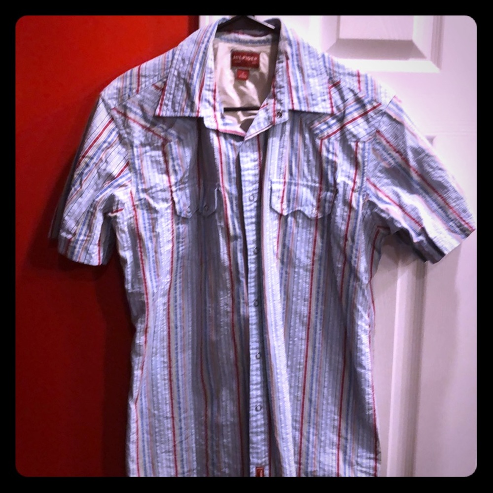 Button up shirt short sleeve